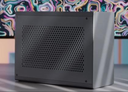 MIDORI 5L V2.4 Mini ITX PC Case met PCIE Riser 4.0, Ophalen, Zo goed als nieuw