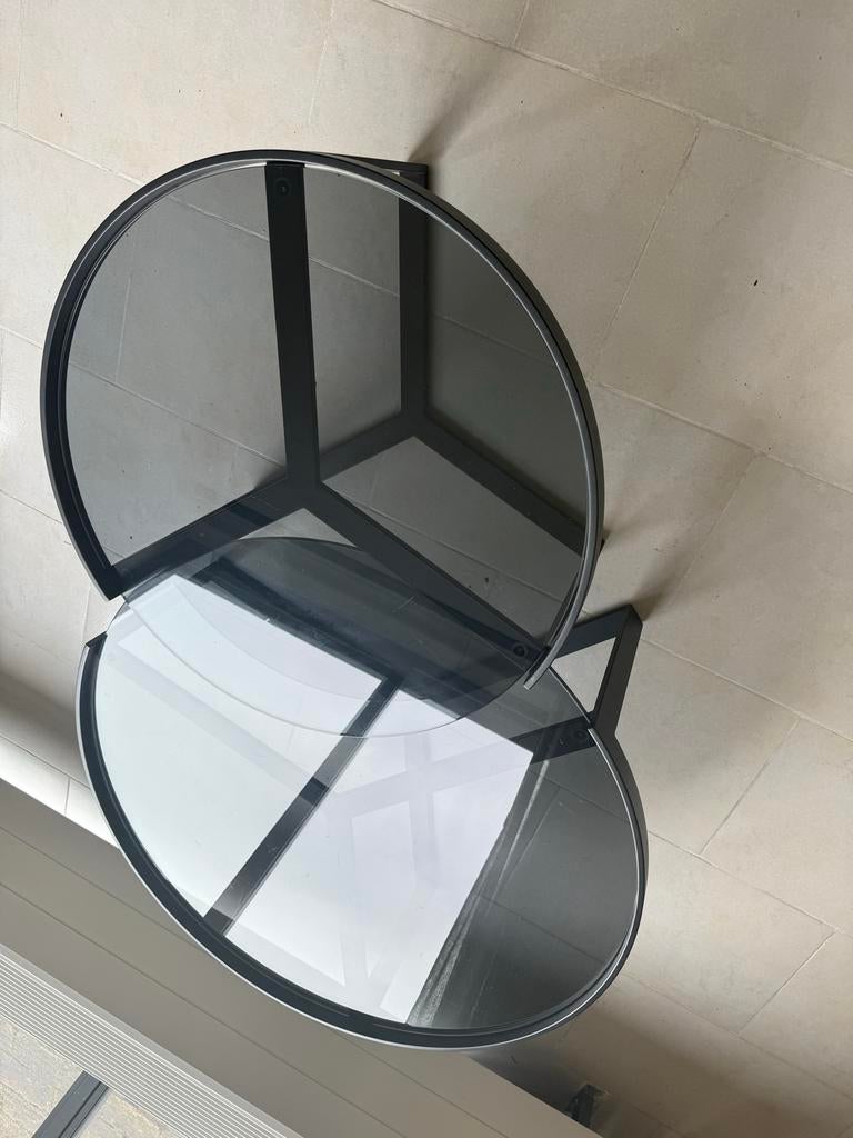 Salontafel zwart, Huis en Inrichting, Tafels | Salontafels, 100 tot 150 cm, Minder dan 50 cm, Rechthoekig, 50 tot 100 cm