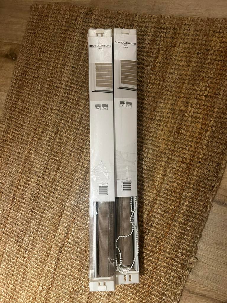 FEMRIS DUO ROLLER BLIND TAUPE 60x180 cm X3, Huis en Inrichting, Stoffering | Gordijnen en Lamellen, Ophalen, Beige, Nieuw, 50 tot 100 cm