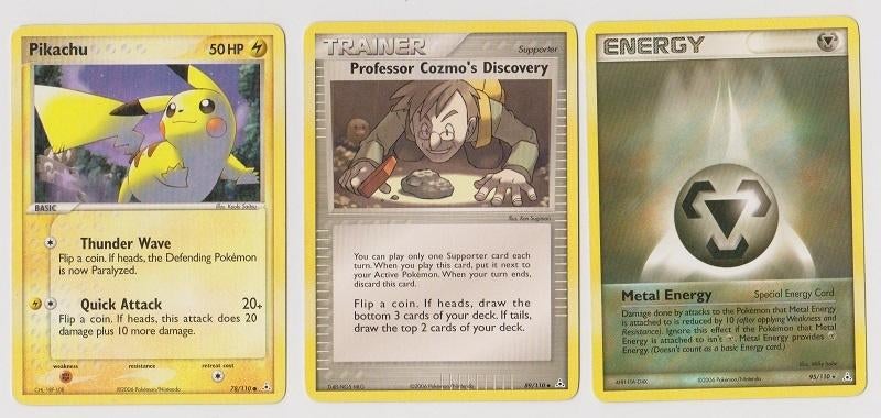 (029) POKeMON kaarten van de serie Ex Holon Phantoms, Verzenden, Zo goed als nieuw, Meerdere kaarten