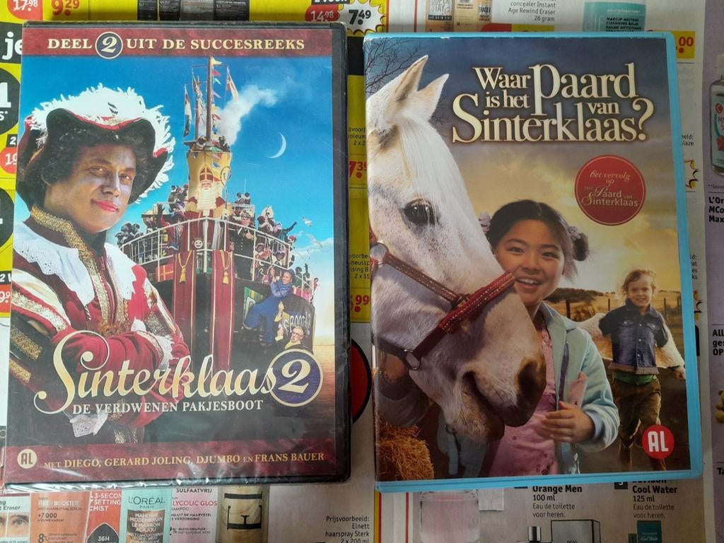 DVD Sinterklaas Films - nieuw in verpakking, Cd's en Dvd's, Dvd's | Kinderen en Jeugd, Avontuur, Alle leeftijden, Ophalen of Verzenden