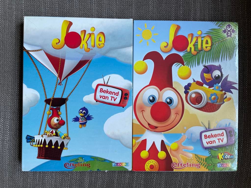 Jokie dvd 1 en 2 - Efteling, Alle leeftijden, Poppen, Ophalen of Verzenden, Zo goed als nieuw