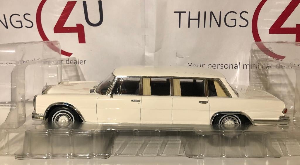 MCG 1:18 Mercedes-Benz 600 LWB W100 Pullman wit nieuw, Ophalen of Verzenden, Nieuw, Auto, Overige merken