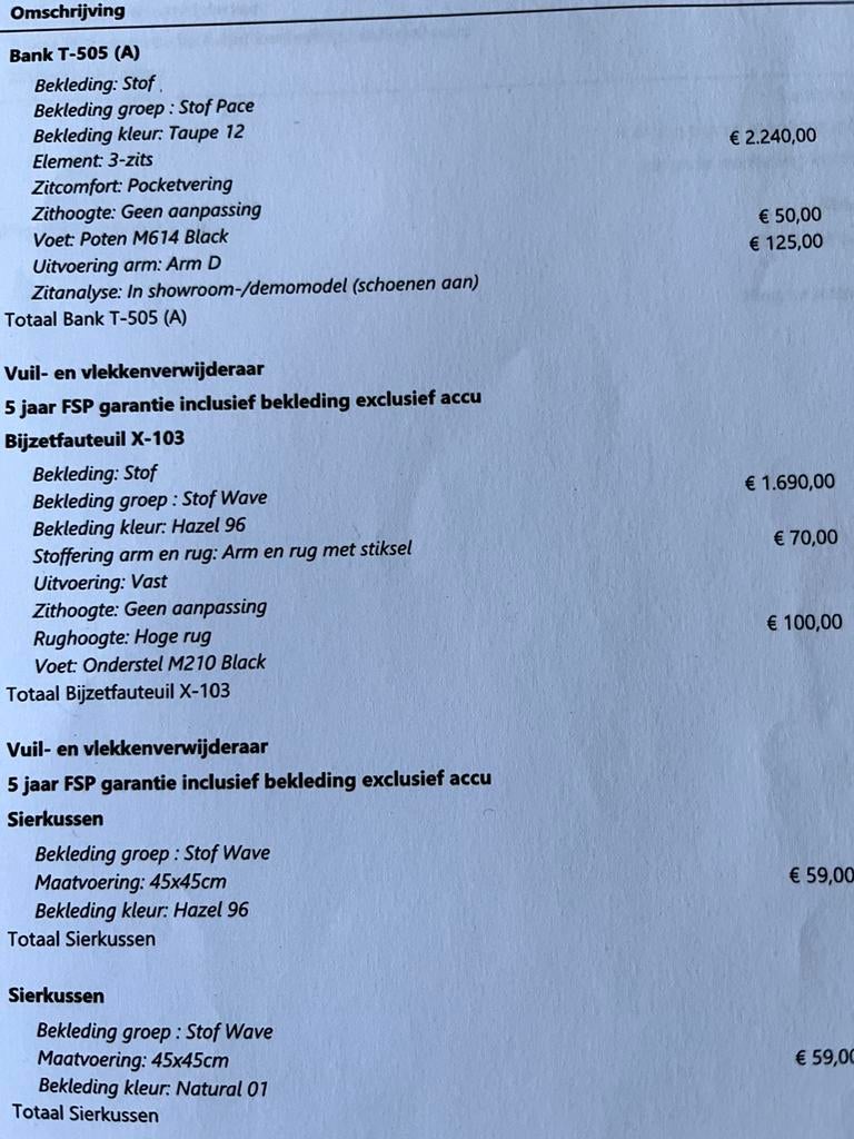 Prominent 3 zits stof pace kleur taupe 12, Ophalen, 150 tot 200 cm, Recht met neer klapbare leuning, Driepersoons