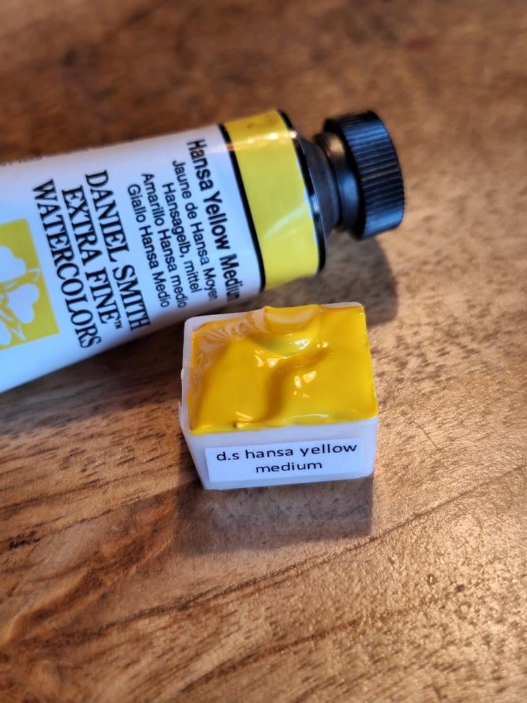 Daniel Smith Hansa Yellow Medium aquarelverf, Ophalen of Verzenden, Nieuw, Waterverf