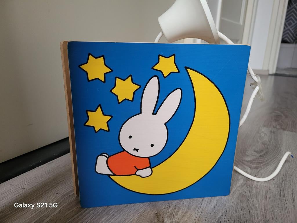 Nijntje lamp, Kinderen en Baby's, Kinderkamer | Inrichting en Decoratie, Ophalen of Verzenden, Zo goed als nieuw, Lamp
