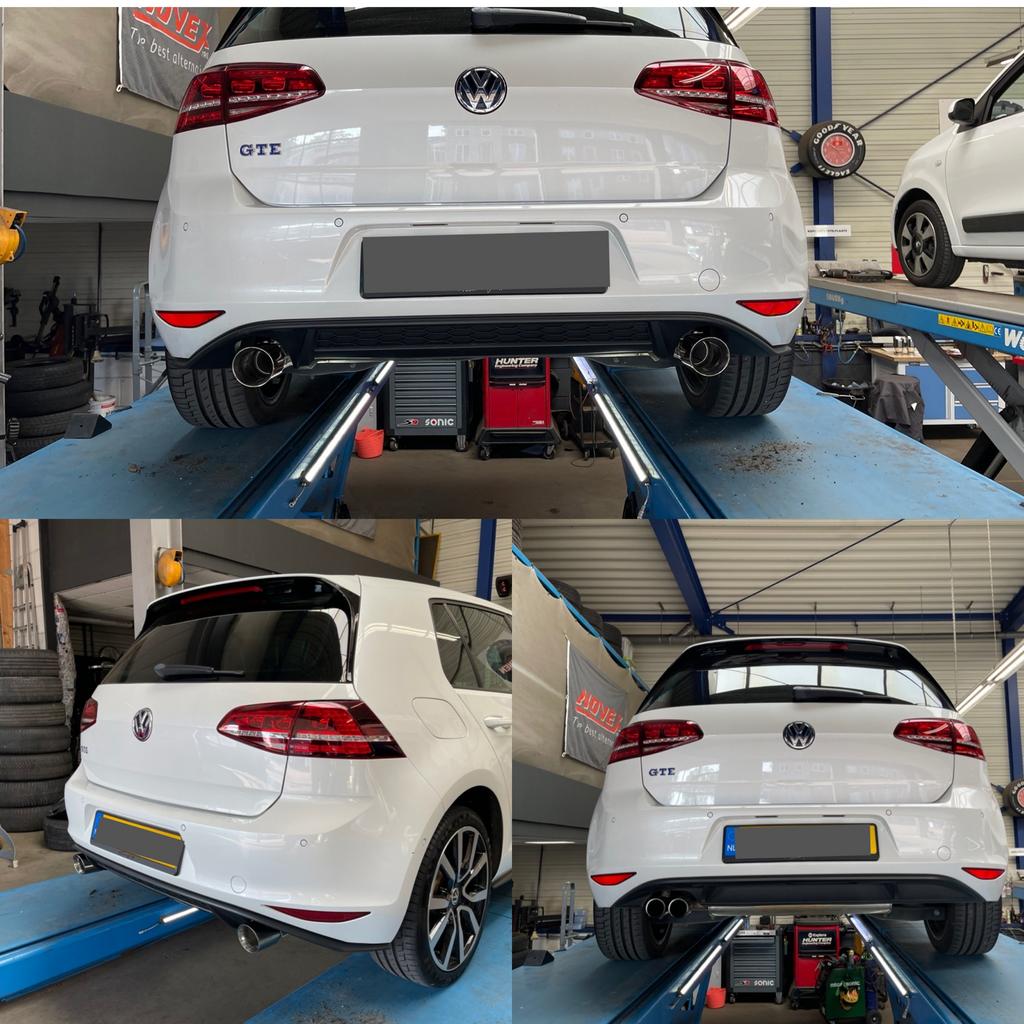 Golf 7 gti rvs sport uitlaat- Montage mogelijk-Klep mogelijk, Auto-onderdelen, Ophalen of Verzenden, Nieuw, Volkswagen