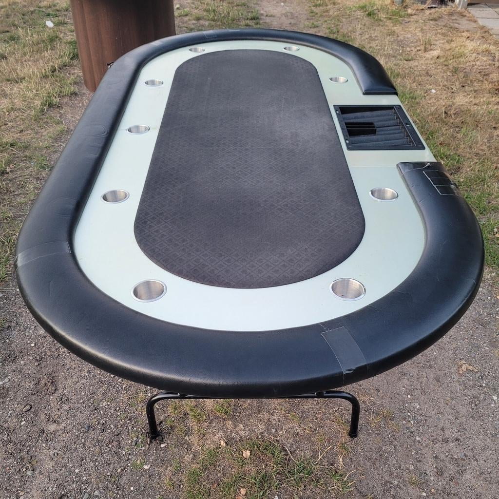 Zeer luxe pokertafel van betere kwaliteit! Zwaar!, Hobby en Vrije tijd, Gezelschapsspellen | Kaartspellen, Vijf spelers of meer