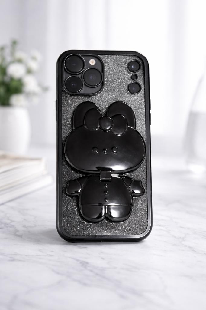Telefoonhoesje Voor iPhone 17 Pro Max Zwart, Verzenden, Nieuw, Frontje of Cover