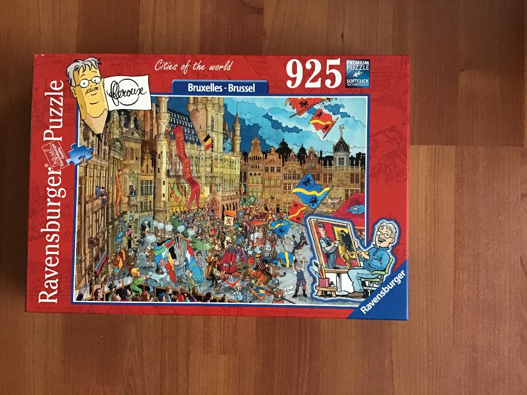 Fleroux legpuzzel, Ophalen of Verzenden, 500 t/m 1500 stukjes, Zo goed als nieuw, Legpuzzel