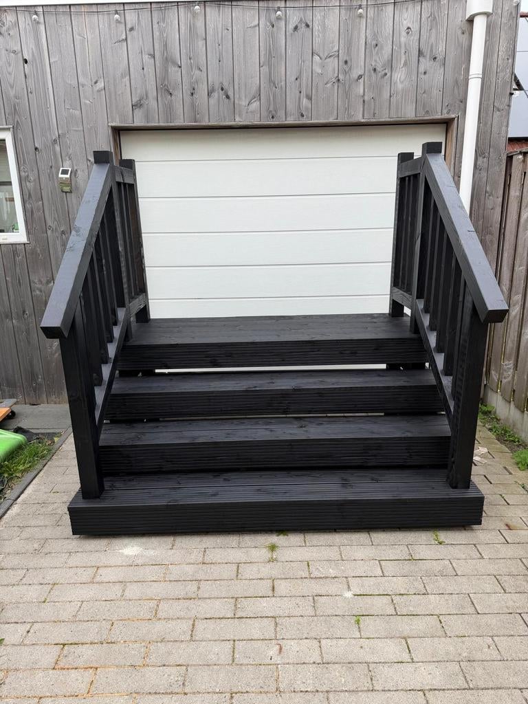 Prachtige opstap voor Chalet, Caravan, Stacaravan, Tinyhouse, Ophalen of Verzenden