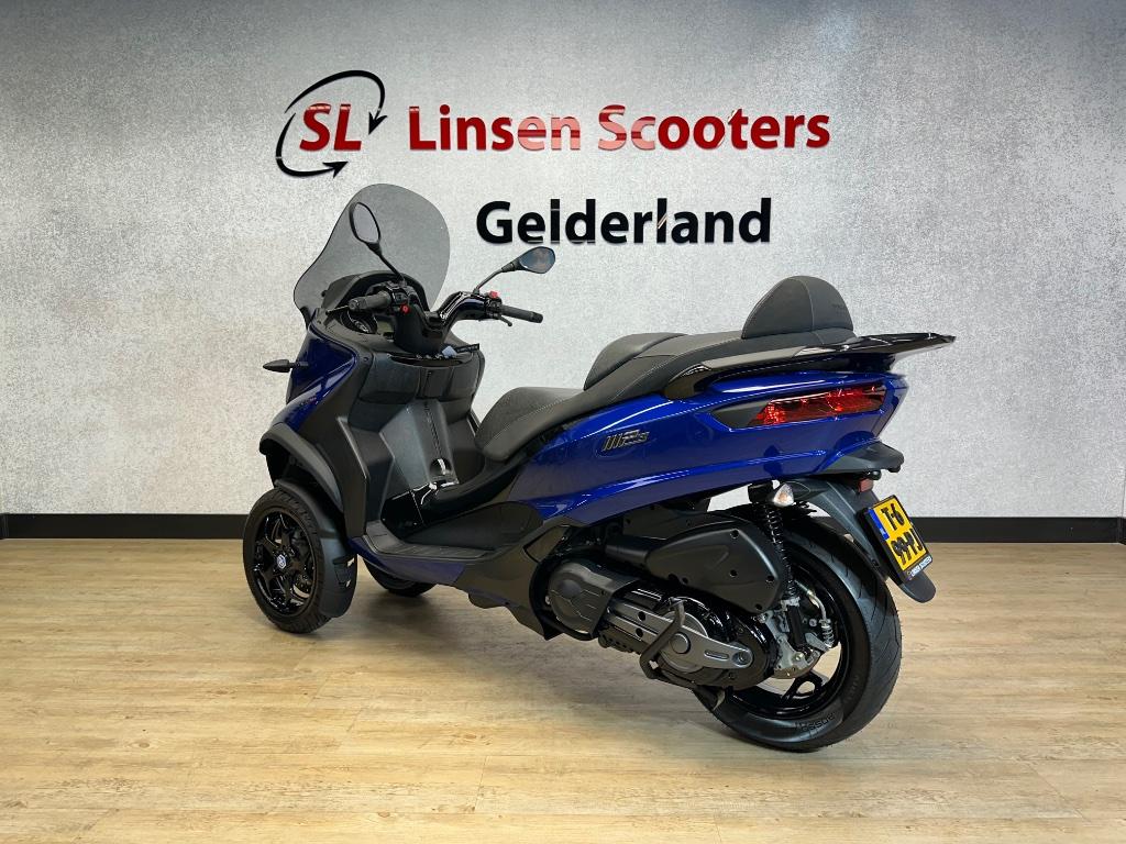 Piaggio MP3 Sport 500cc 2016 | CUSTOM BLUE | AUTO RIJBEWIJS, Motoren, 493 cc, Bedrijf, 3 cilinders, Sport