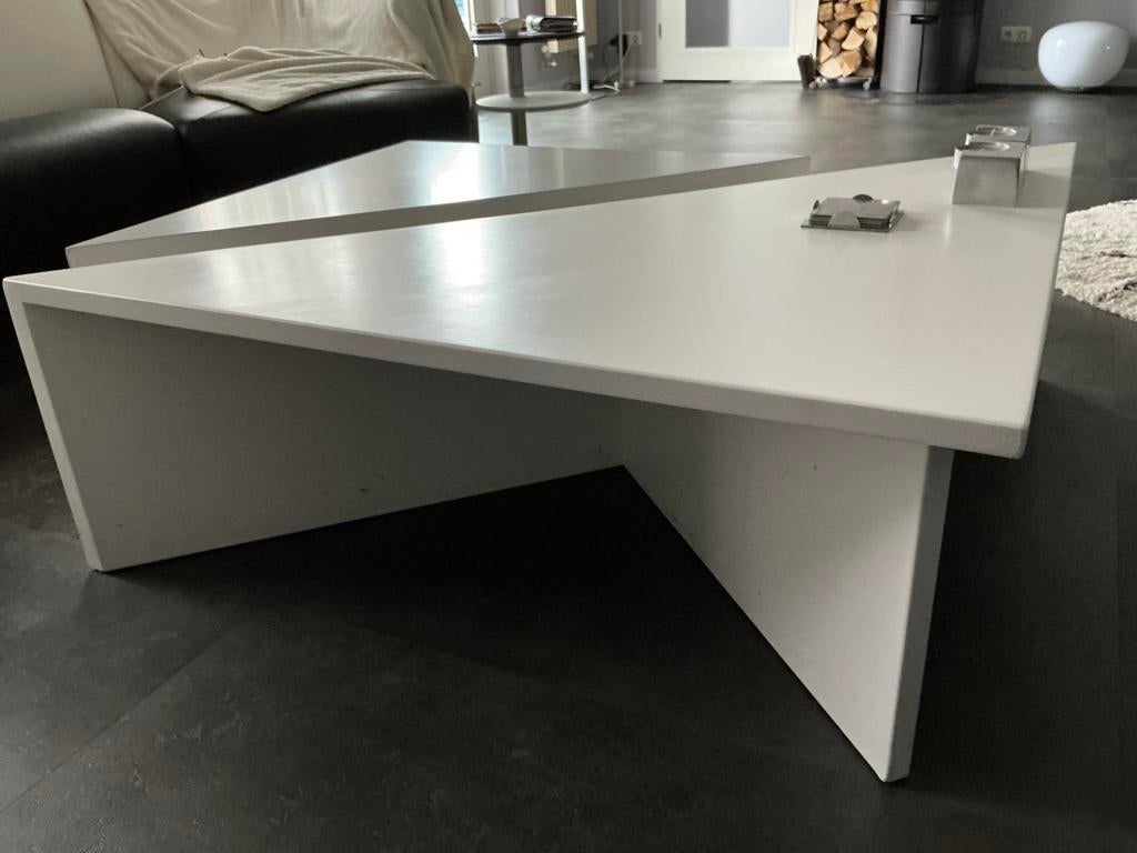 Leolux salontafels 2 stuks, Huis en Inrichting, Tafels | Salontafels, Zo goed als nieuw, Minder dan 50 cm, 50 tot 100 cm, 100 tot 150 cm