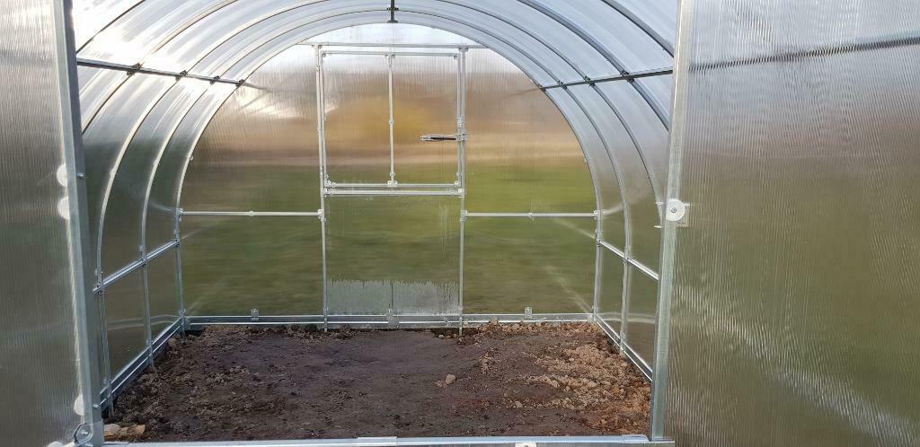Tunnelkas Melati 3x8m 24m² 4mm of 6mm Polycarbonaat, Overige materialen, Polycarbonaat, Ophalen of Verzenden, Kweekkas