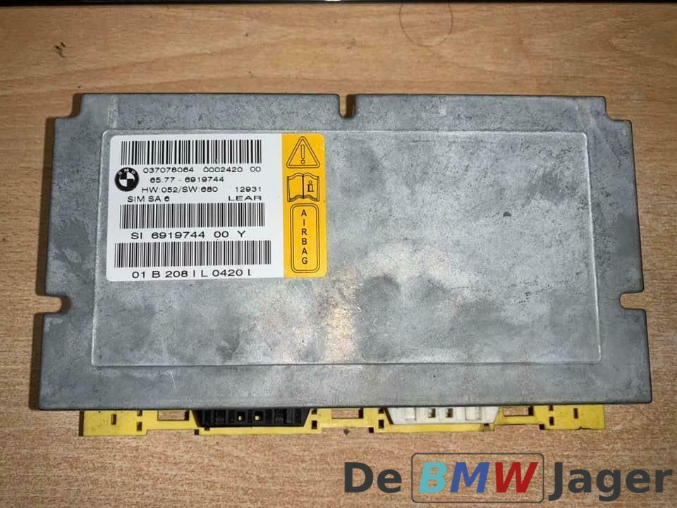 Airbag module BMW 7-serie E65 E66 65776919744, Gebruikt, Ophalen of Verzenden, BMW, BMW