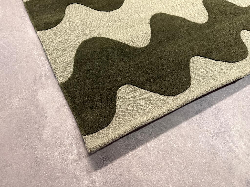 Vloerkleed Brink en Campman Lokki Green 170 x 240, Vloerkledenloft, 150 tot 200 cm, Ophalen of Verzenden, Vloerkledenloft@icloud.com