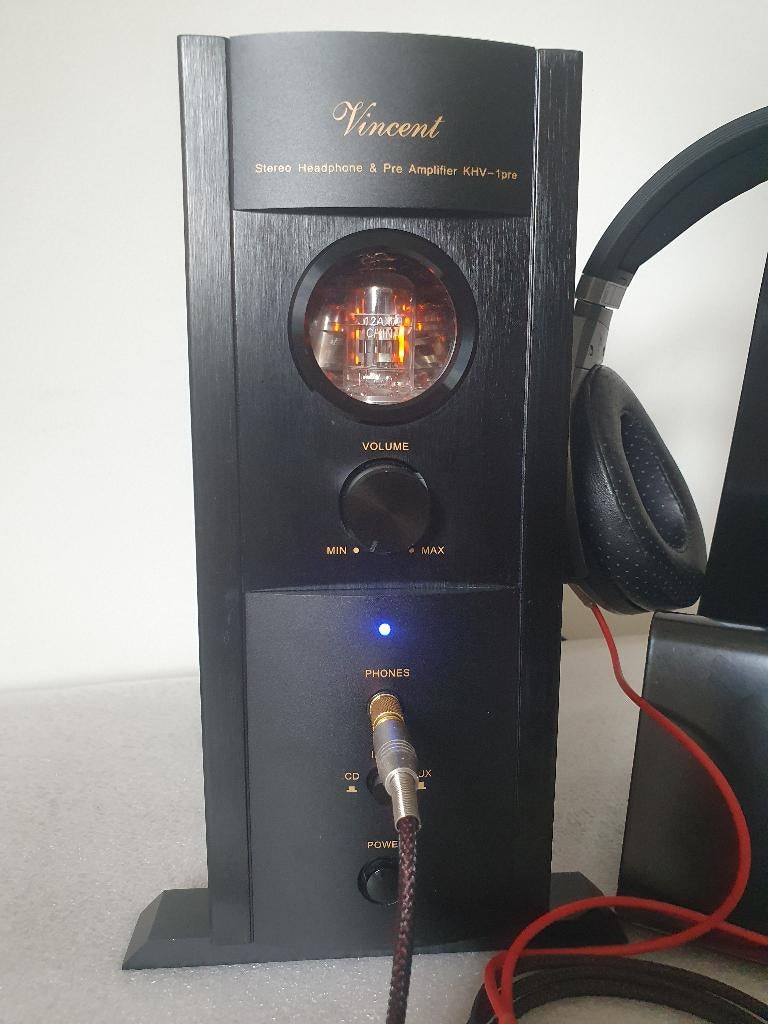 Vincent Audio KHV-1 hybride hoofdtelefoonversterker, Overige merken, Verzenden, Nieuw, Minder dan 60 watt