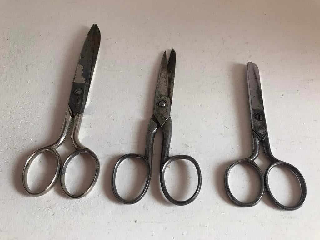 Scharen oud / schaar Feinster Solingen, Bulldog en D.S.U., Antiek en Kunst, Antiek | Gereedschap en Instrumenten, Ophalen of Verzenden