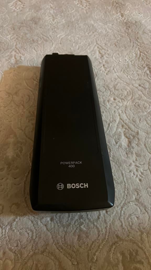 Bosch PowerPack 400 E-bike Accu (Bagagedrager), Ophalen of Verzenden, Zo goed als nieuw