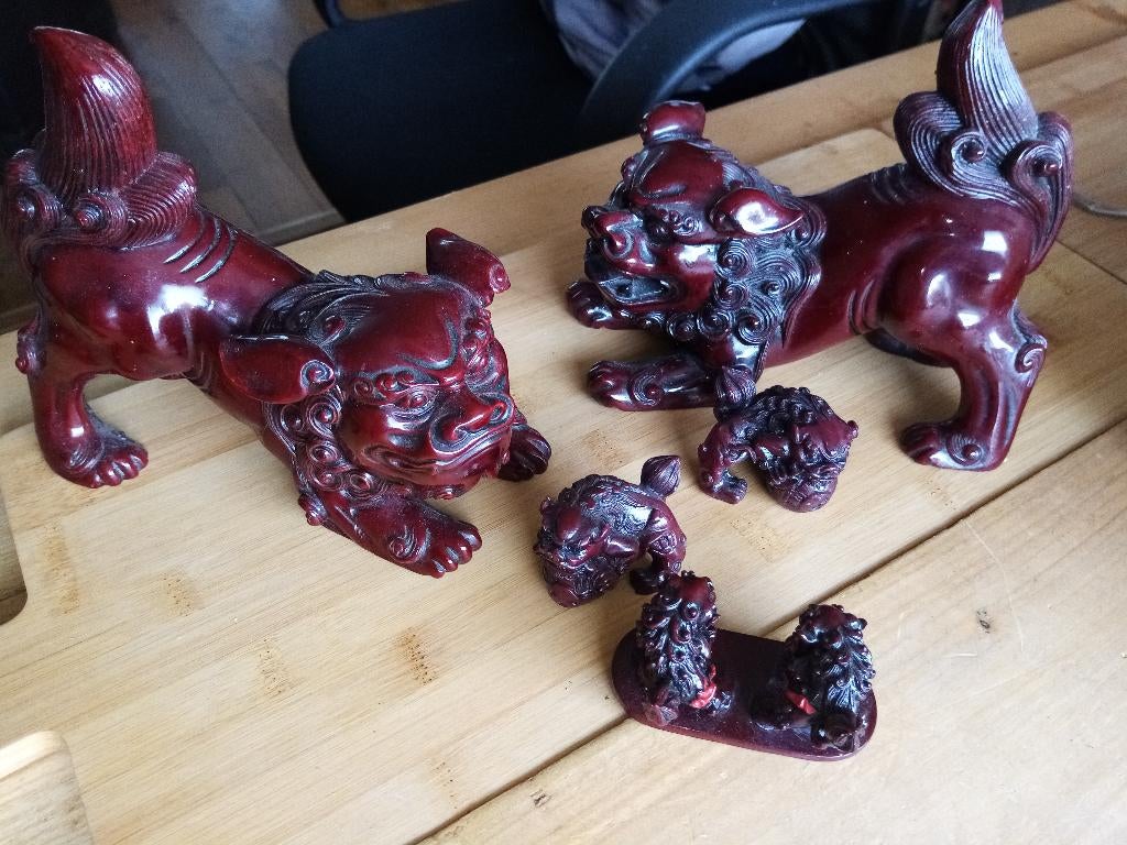 chinese honden beelden, Ophalen, Zo goed als nieuw, Dier