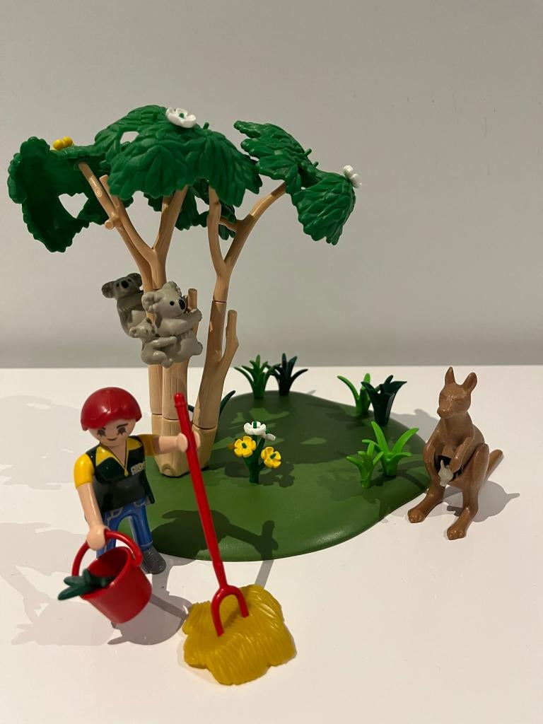 Playmobil koala boom met kangoeroe, Kinderen en Baby's, Speelgoed | Playmobil, Ophalen of Verzenden, Zo goed als nieuw, Complete set