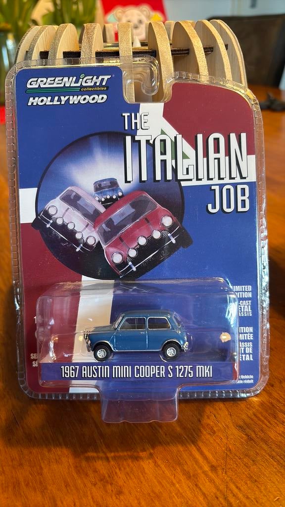 Greenlight 1967 Austin Mini Cooper 1275 MK1 1/64, Ophalen of Verzenden, Nieuw, Auto
