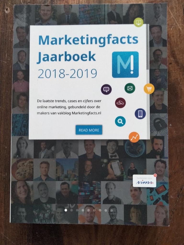 Marketingfacts Jaarboek 2018-2019, Ophalen of Verzenden, Zo goed als nieuw, Marketingfacts B.V.