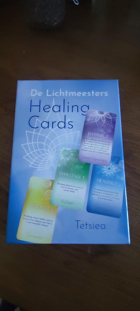 Healing Cards De lichtmeesters, Boeken, Ophalen of Verzenden, Zo goed als nieuw, Tarot of Kaarten leggen, Overige typen