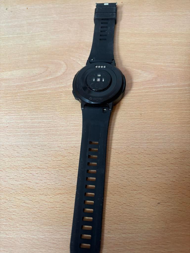 Denver Smartwatch - Zwart, Sieraden, Tassen en Uiterlijk, Smartwatches, Afstand, Zwart, Ophalen of Verzenden, Zo goed als nieuw