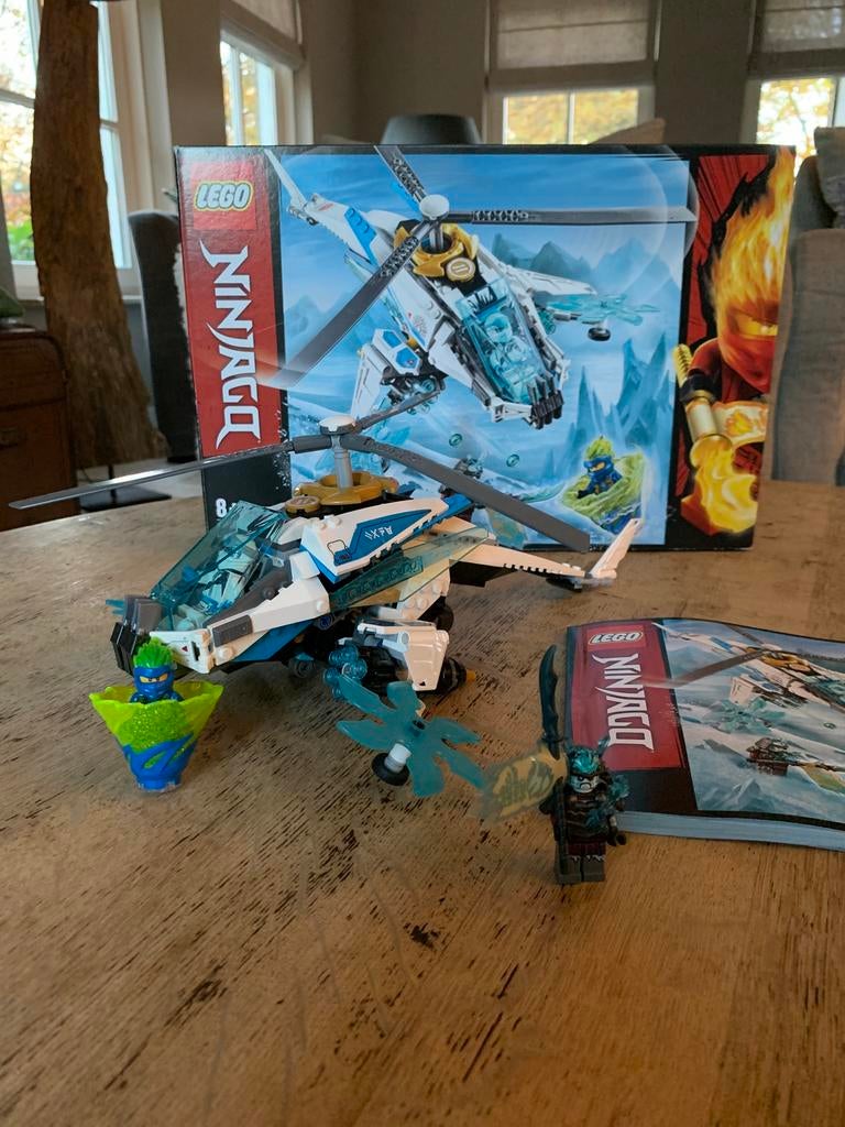 Lego ninjago legacy shuricopter 70673  Zo goed als nieuw, Ophalen of Verzenden, Zo goed als nieuw