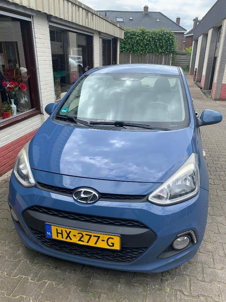 HYUNDAI  i10 1.0i 66pk 2016 Blauw, Auto's, Hyundai, Particulier, i10, Benzine, B, Hatchback, Handgeschakeld, Origineel Nederlands