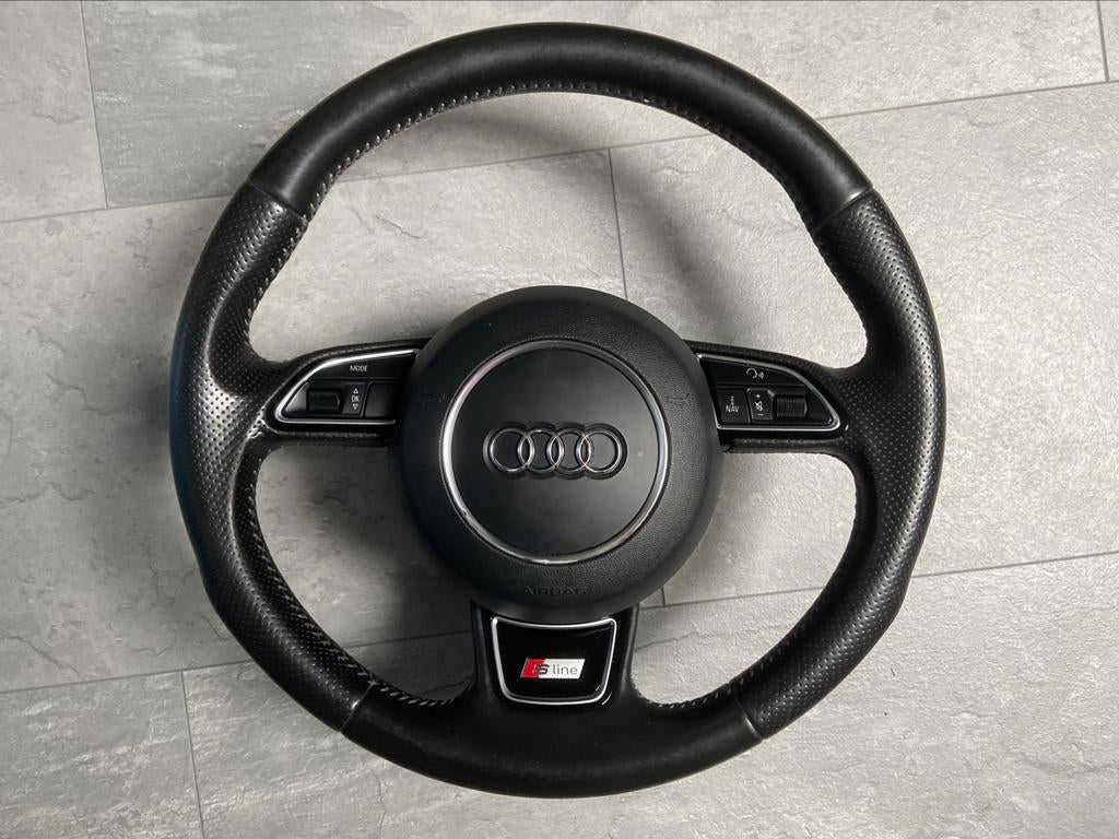 Audi a1 A4 A5 Q5 A3 A6 A7 stuur sline S-line 2008-2016 airba, Auto-onderdelen, Besturing, Ophalen of Verzenden, Audi