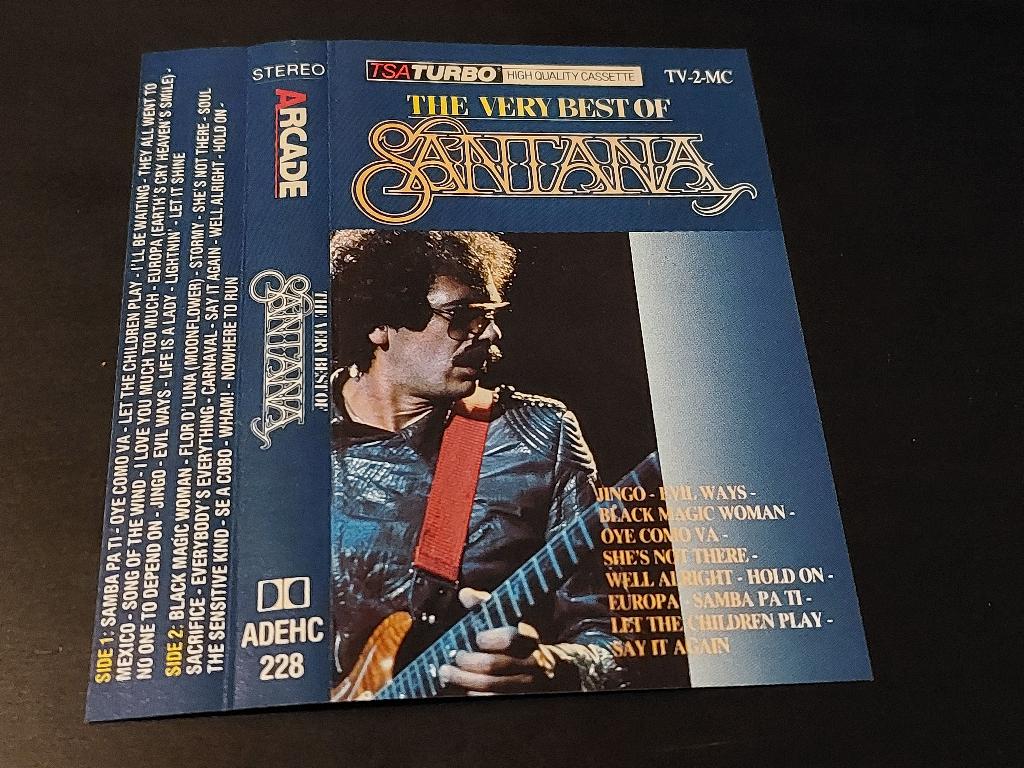 SANTANA - THE VERY BEST OF (MC), Cd's en Dvd's, Cassettebandjes, 1 bandje, Ophalen of Verzenden, Zo goed als nieuw, Origineel