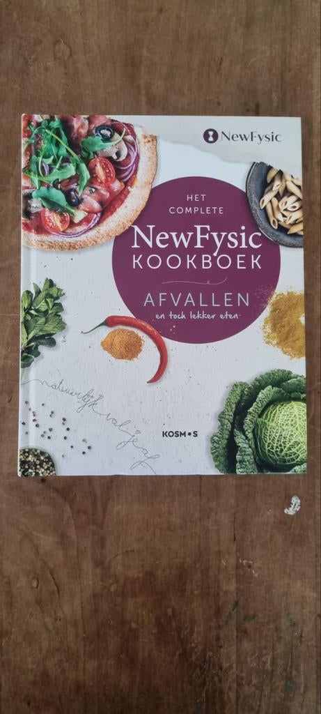 NewFysic Kookboek - Afvallen en toch lekker eten!, Gezond koken, Zo goed als nieuw, NewFysic, Overige gebieden