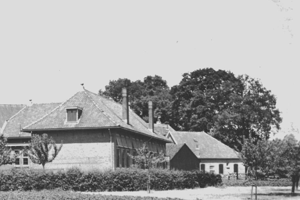 991113 Almen Julianaschool Kerk 1958 Gld Gelopen met zegel, Ophalen of Verzenden, 1940 tot 1960, Gelopen, Gelderland
