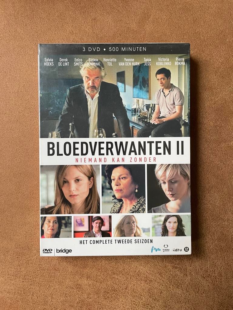 Bloedverwanten II - Tweede Seizoen Dvd Nieuw in seal, Boxset, Drama, Ophalen of Verzenden, Zo goed als nieuw