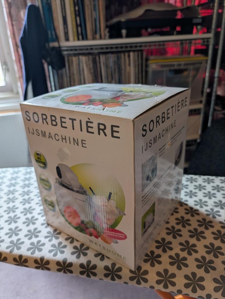 Zo goed als nieuwe ijsmachine, Witgoed en Apparatuur, IJsmachines, Ophalen of Verzenden, Zo goed als nieuw