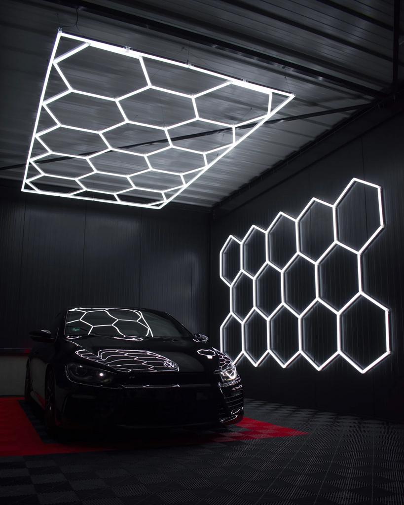 Hexagon honinggraat led verlichting nieuw in doos ‼️, Ophalen, Nieuw, Kunststof, Ledverlichting