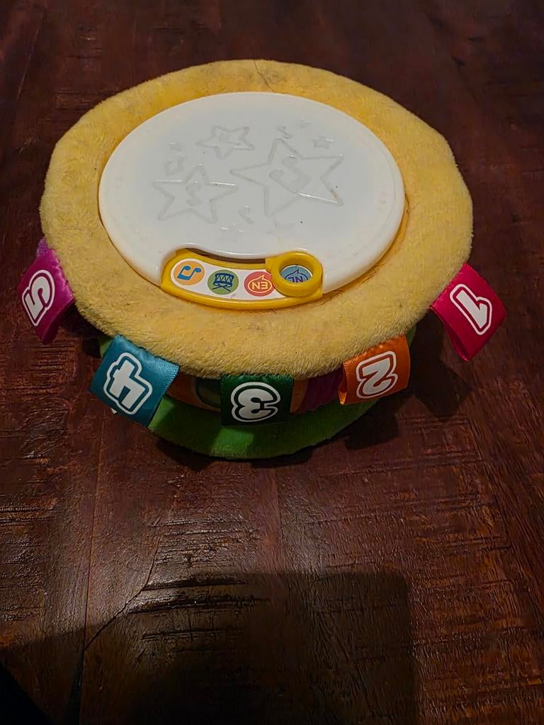 Trommel Baby Speelgoed, Kinderen en Baby's, Ophalen of Verzenden, Gebruikt, Rammelaar, Met licht
