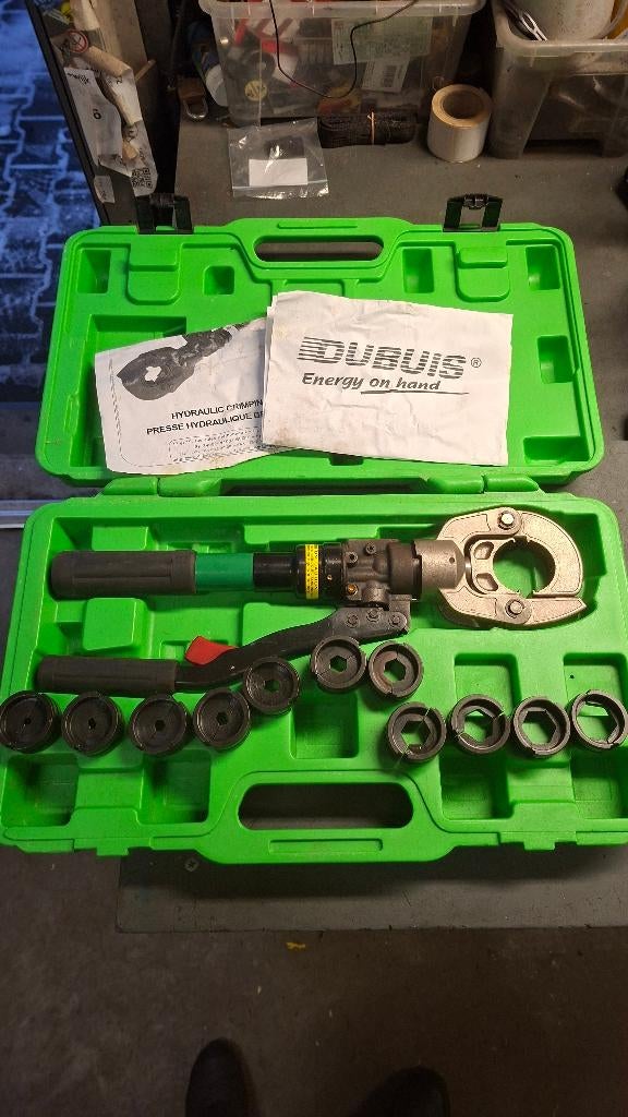 Stanley Dubuis D62 handperstang kabelschoen perstang, Doe-het-zelf en Verbouw, Gereedschap | Handgereedschap, Zo goed als nieuw