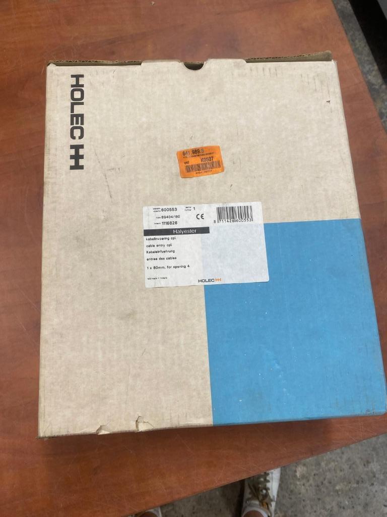 Eaton / Holec deelbare invoer wandmaat 4 oude type EG404/180, Ophalen, Zo goed als nieuw, Overige typen
