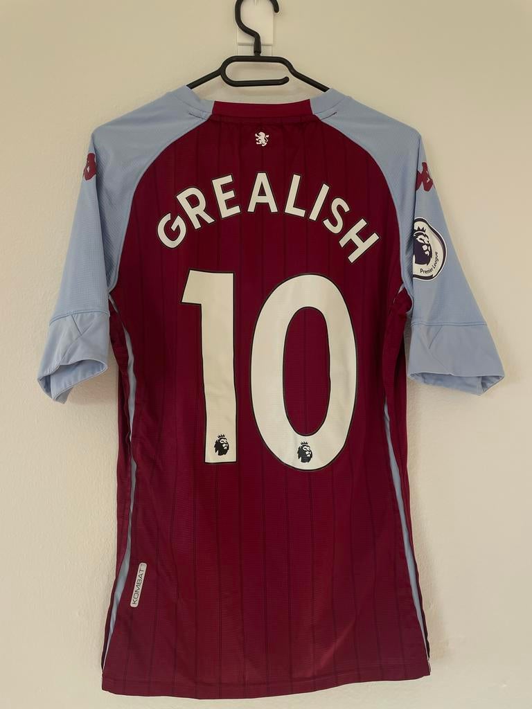 Aston Villa Voetbalshirt Grealish player issue, Ophalen of Verzenden, Zo goed als nieuw, Maat 48/50 (M), Overige kleuren