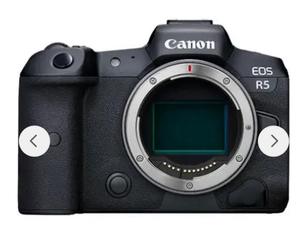 Canon EOS R5 body nieuw geseald factuur + Garantie