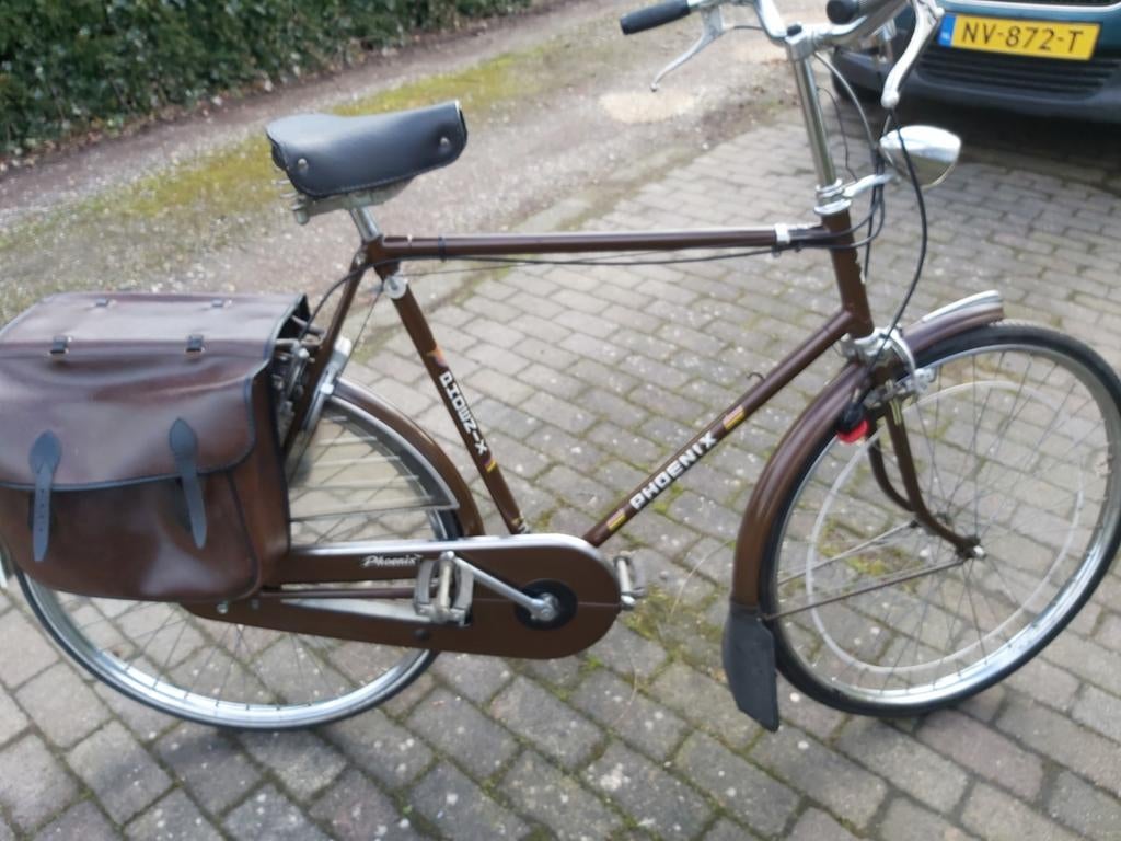 Ruim 40 jarige oude phoenix herenfiets frame maat58 zie foto, Fietsen en Brommers, 55 tot 59 cm, Ophalen, Phoenix, Jaren '60 of nieuwer