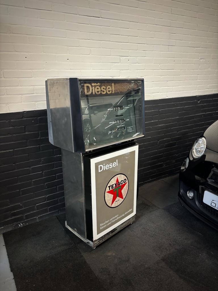 Tankstation brandstofpomp | Mancave | Decor  | Benzinepomp, Ophalen of Verzenden, Gebruikt