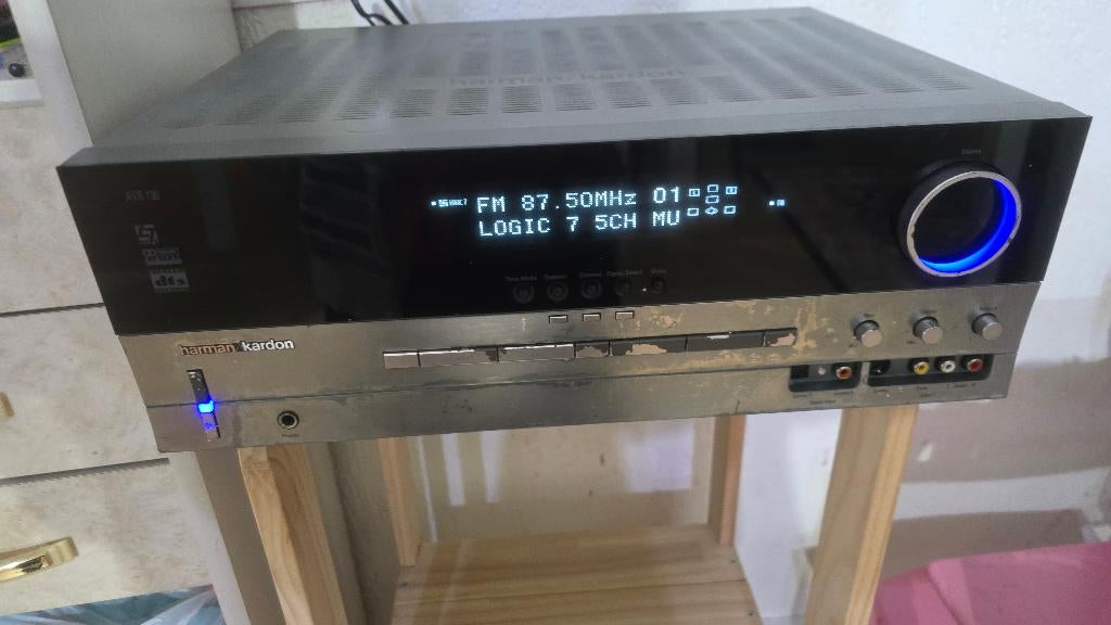 Harman/Kardon.versterker-receiver-tuner., Gebruikt, 120 watt of meer, Ophalen, Overige merken