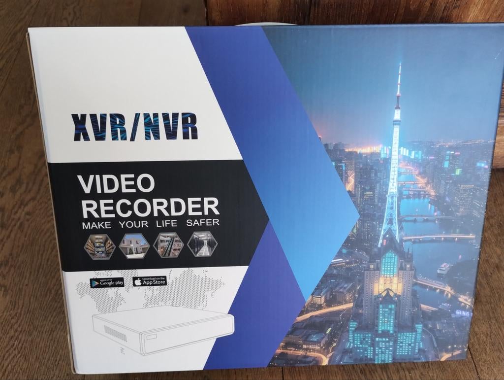 Tuya PoE Camera Recorder - 4 Kanaals - Nieuw!, Ophalen of Verzenden, Nieuw, Buitencamera