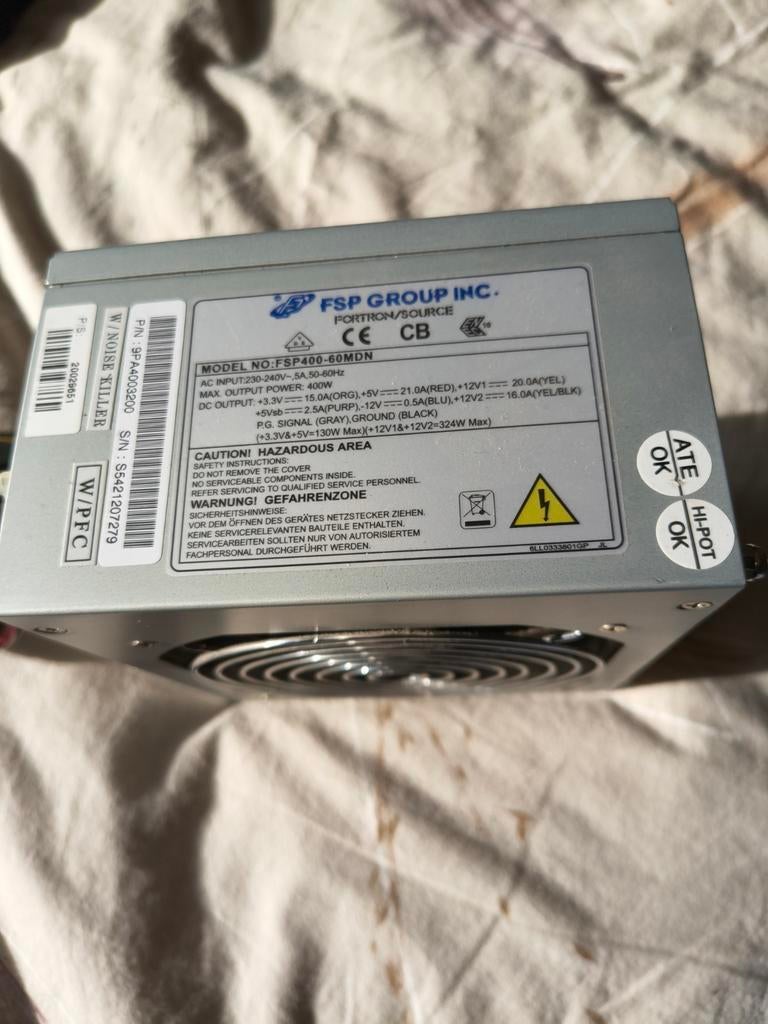 Desktop voeding 400 watt, Ophalen of Verzenden