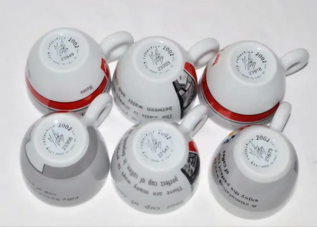 Illy Espresso Kopjes - Collectie, Gebruikt, Keramiek, Ophalen of Verzenden, Overige stijlen