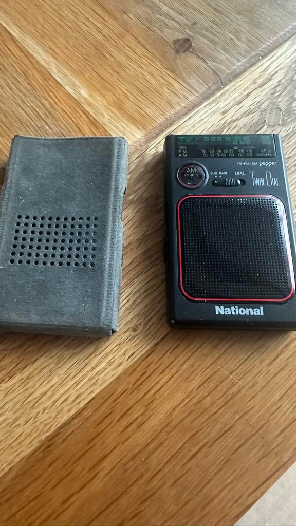 National Transistorradio - Vintage, Ophalen of Verzenden, Gebruikt, Transistorradio